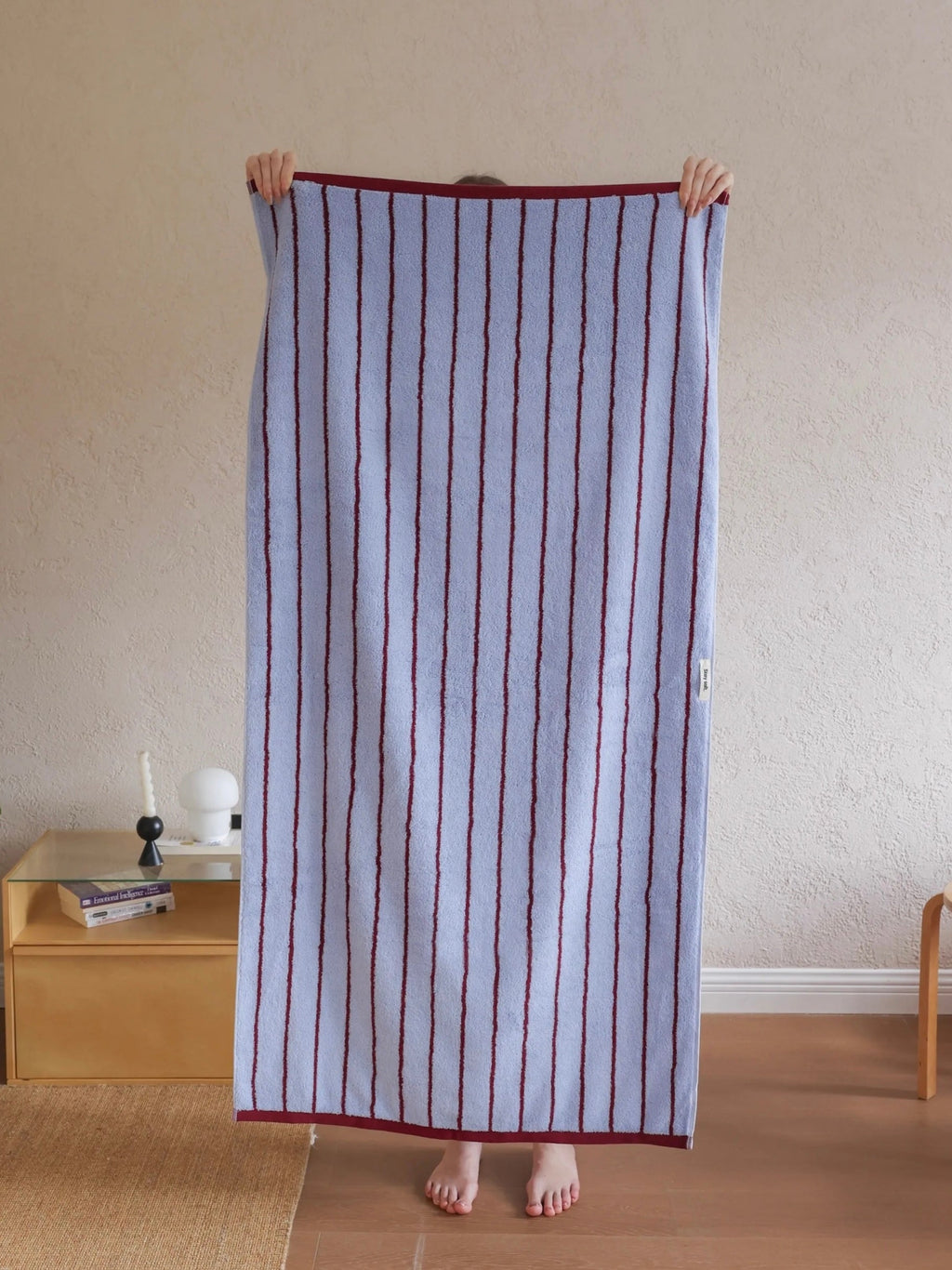 Striped Bath & Hand Towel