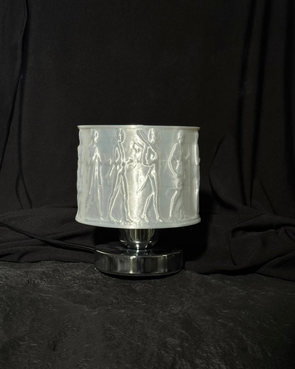 Aesthetic Relief Art Table Lamp