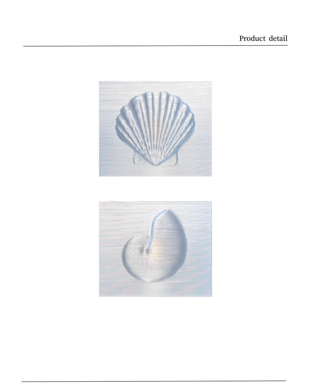 Mermaidcore Blue Seashell Lamp