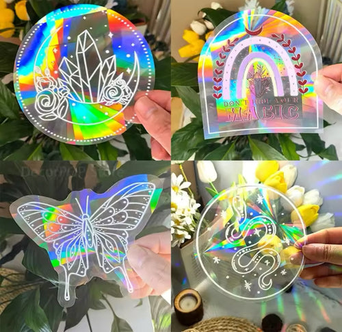 Celestial Suncatcher Sticker Set 4 pcs