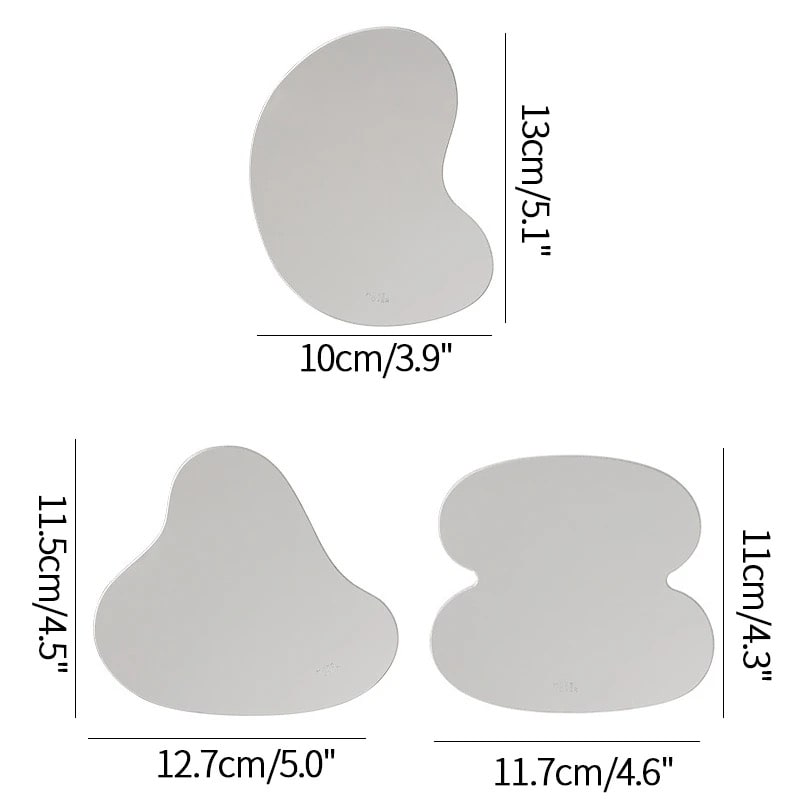 Set Of Three Mirror Coasters