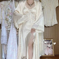 Silk Coquette Strap Dress