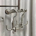 Silver Rotating Clothes Hook