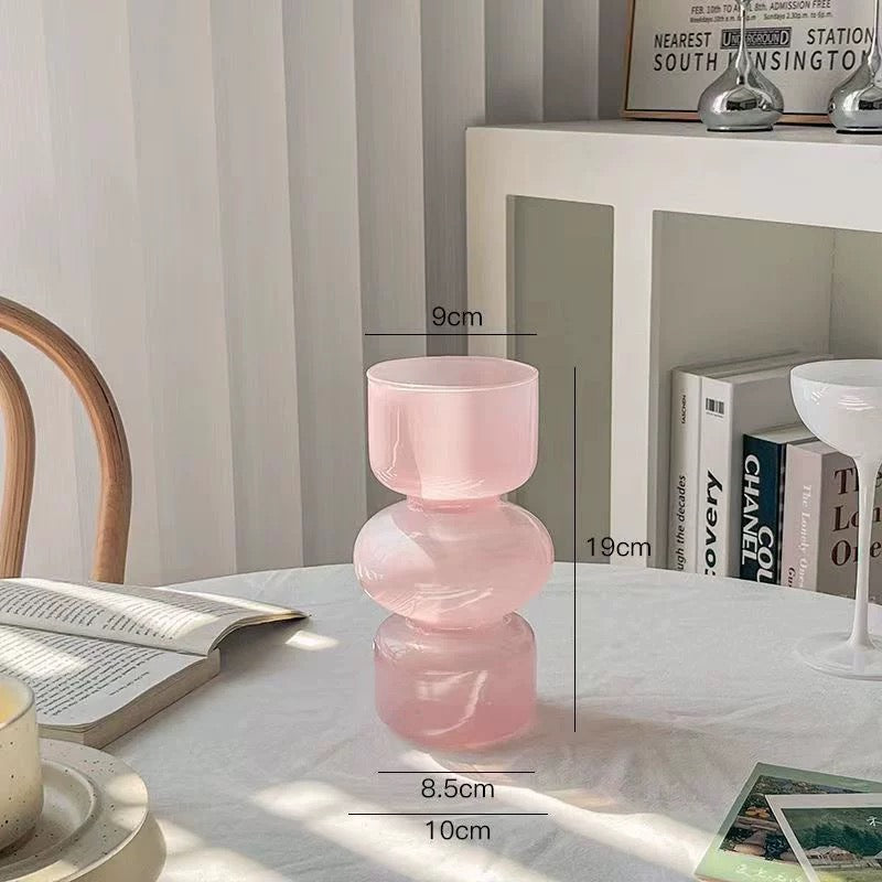 Pink Glass Vase