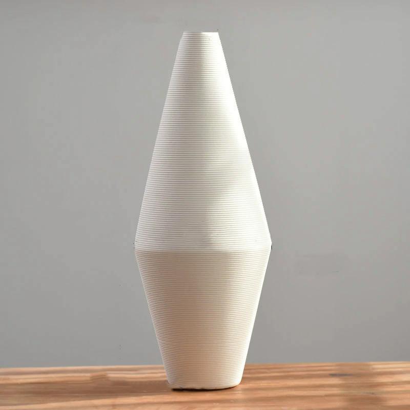 White Vase Elegance Cylinder