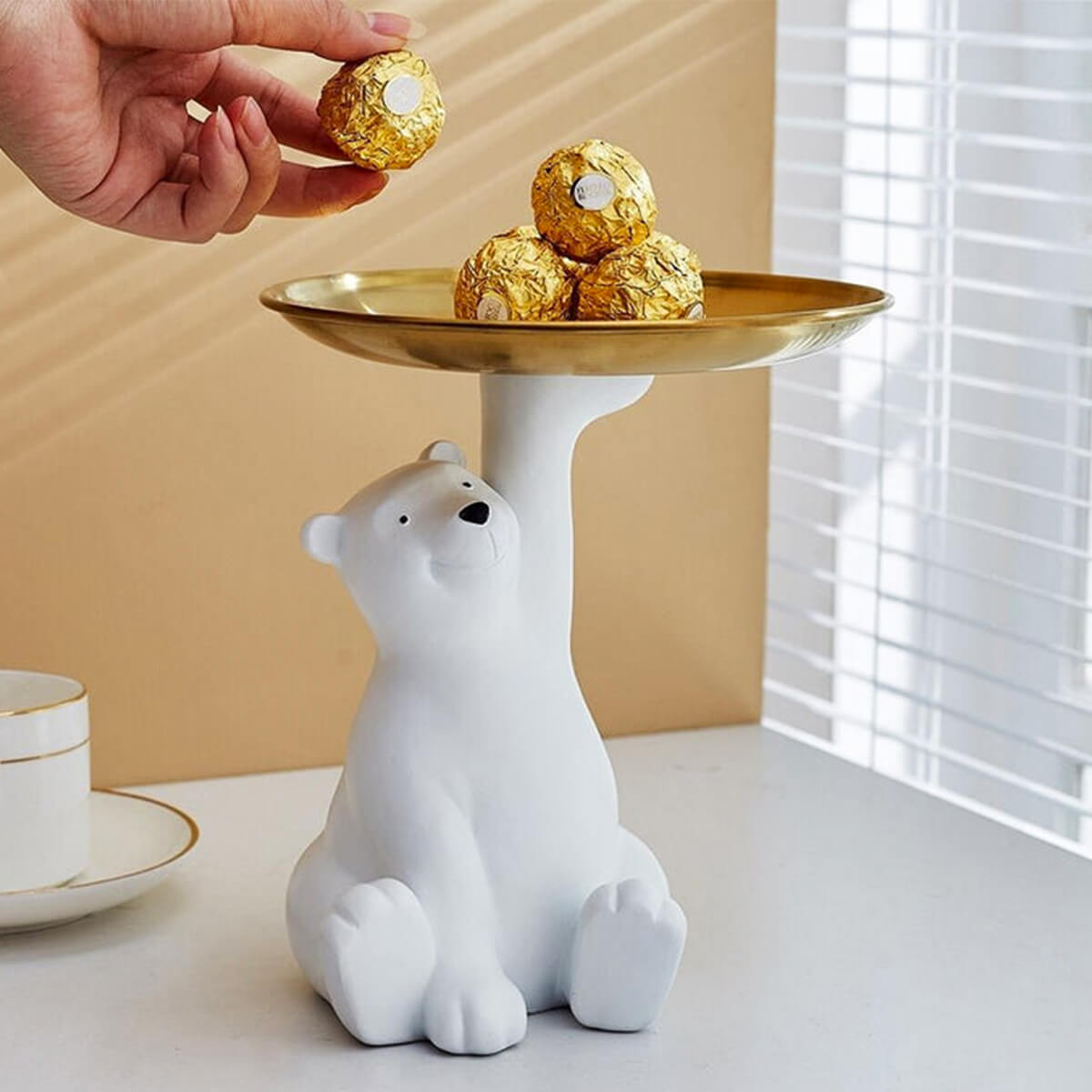Butler Bear Decor Sitting Bear