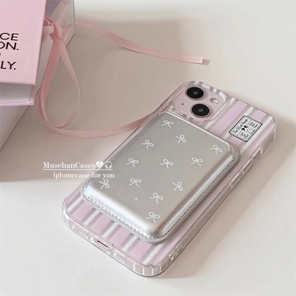 Coquette Card Holder Silver