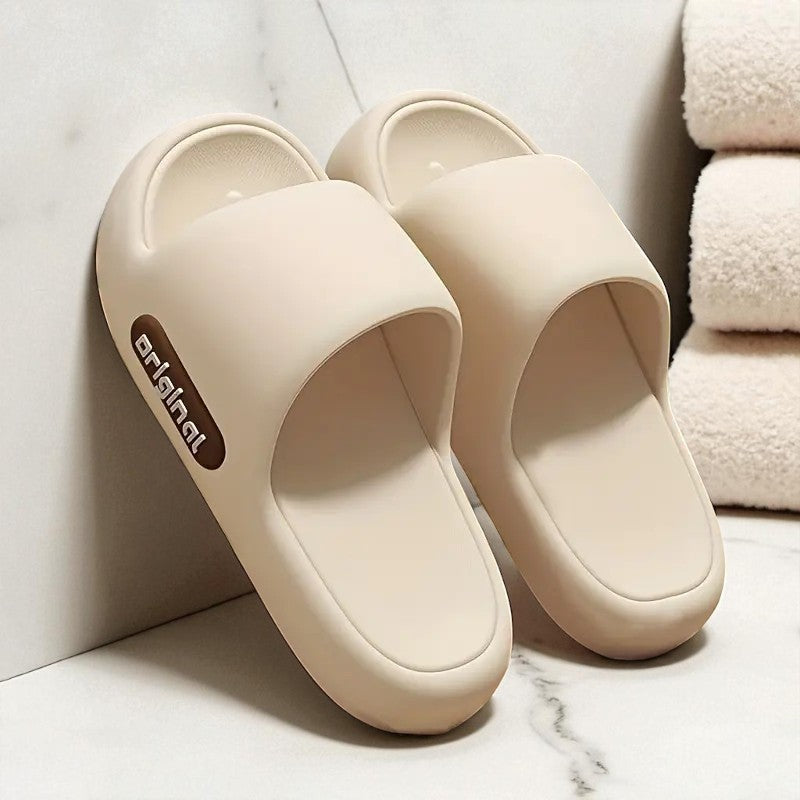 CloudStep Comfort Slides Beige