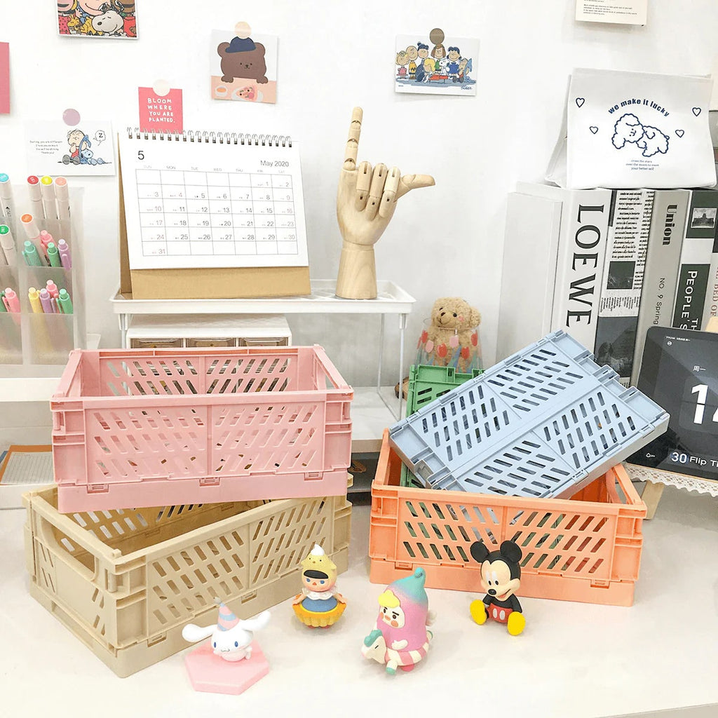 Pastel Storage Crates