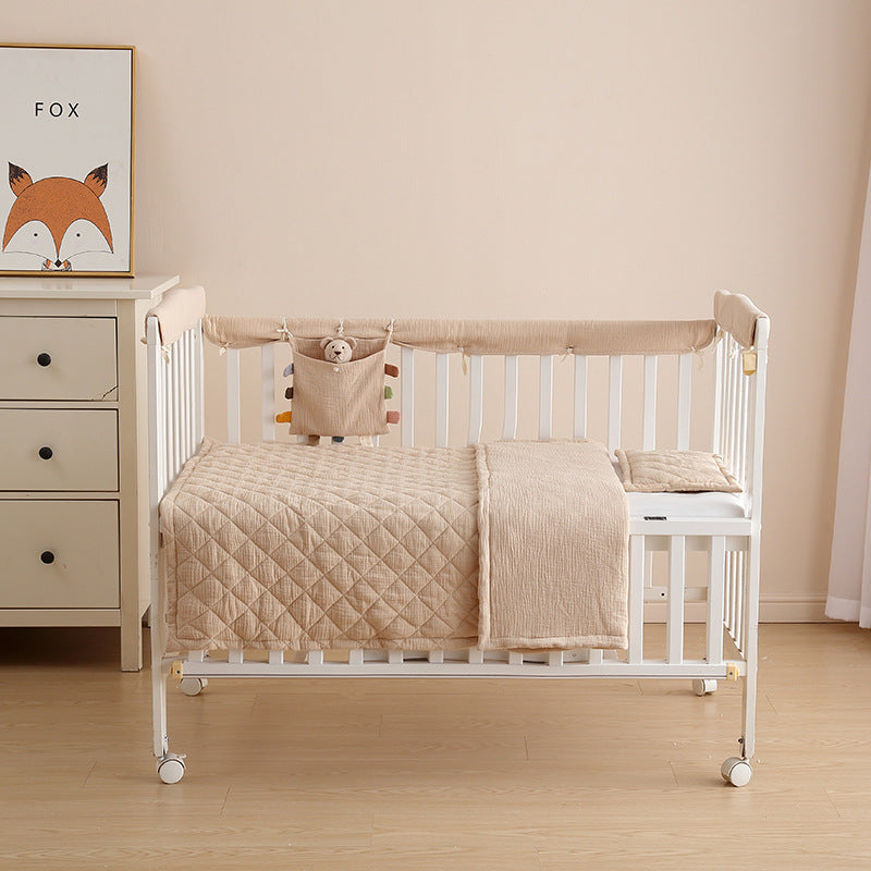 Cotton Muslin Baby Quilt – Soft & Lightweight