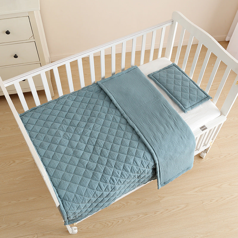 Cotton Muslin Baby Quilt – Soft & Lightweight