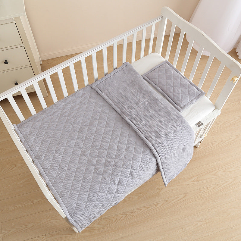Cotton Muslin Baby Quilt – Soft & Lightweight