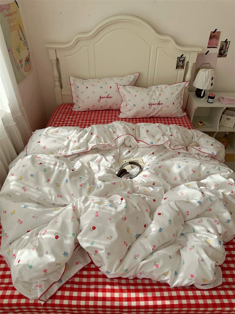 Coquette Garden Floral Bedding Set