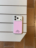 Glossy Light Pink iPhone Case