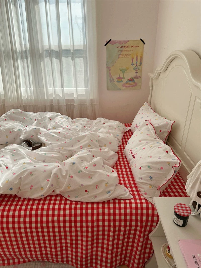 Coquette Garden Floral Bedding Set