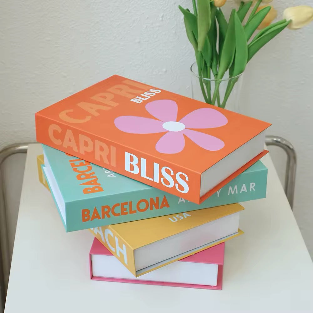 Travel Decorative Book