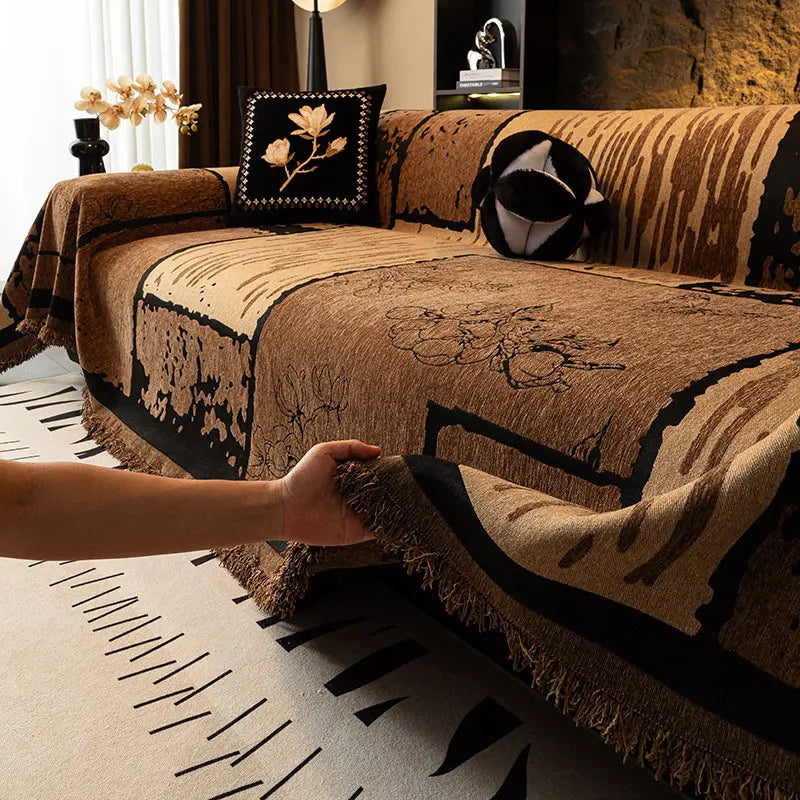 Pet Friendly Chenille Couch Cover – Thousand Ink Design