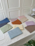 Solid Color Cotton Bed Sheet