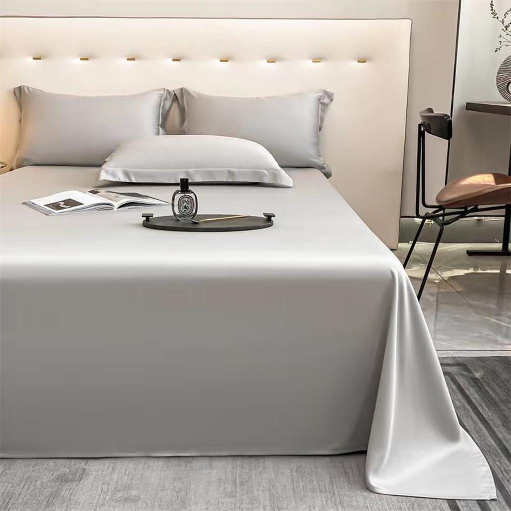 Solid Color Tencel Sheet Set - 8 Colors Grey