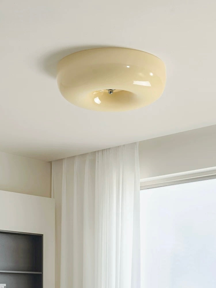 Bauhaus Sculptural Mushroom Ceiling Lamp