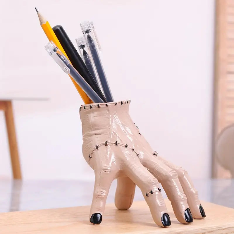 Wednesday Spooky Pen Holder