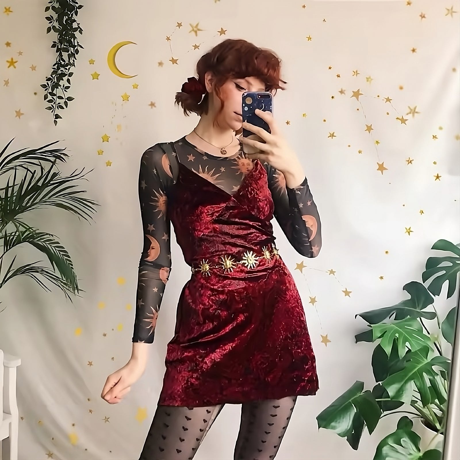 Sun and Moon Crop Top