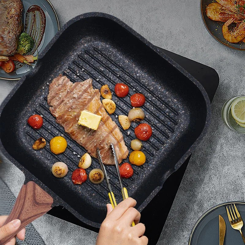 Nonstick Square Grill Frying Pan