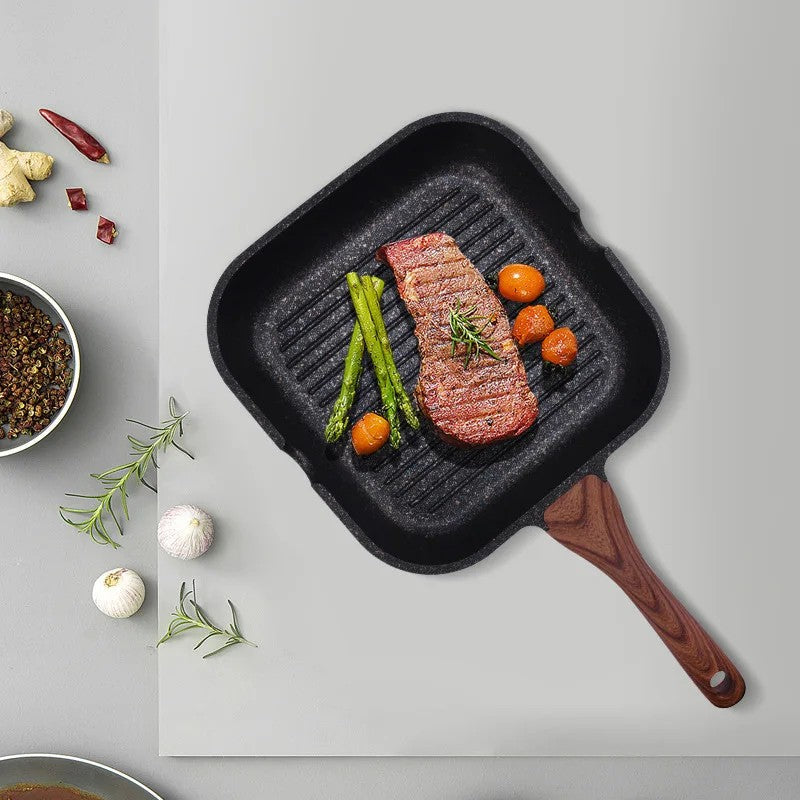 Nonstick Square Grill Frying Pan