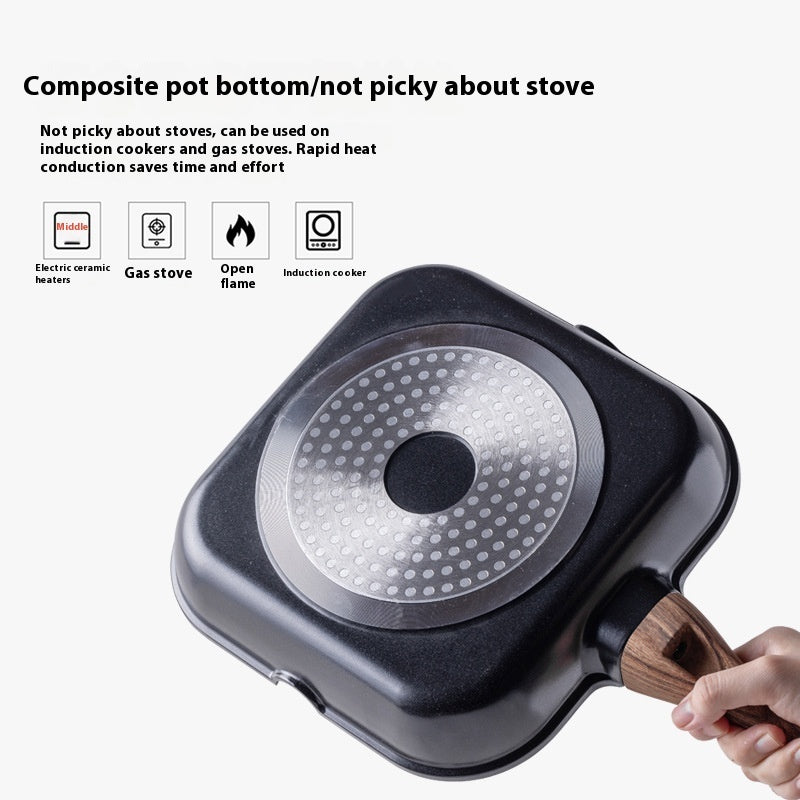 Nonstick Square Grill Frying Pan