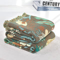 Jungle Tiger Reversible Throw Blanket