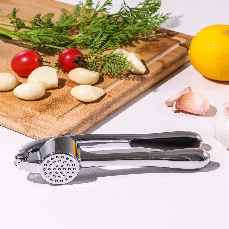 Stainless Steel Garlic Press Crusher
