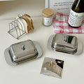 Stainless Steel French Butter Dish