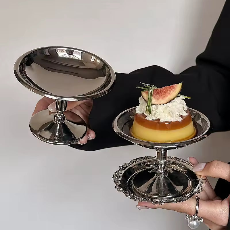 Retro Stainless Steel Dessert Cup