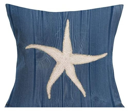 Blue Ocean Cushion Covers Sea Star