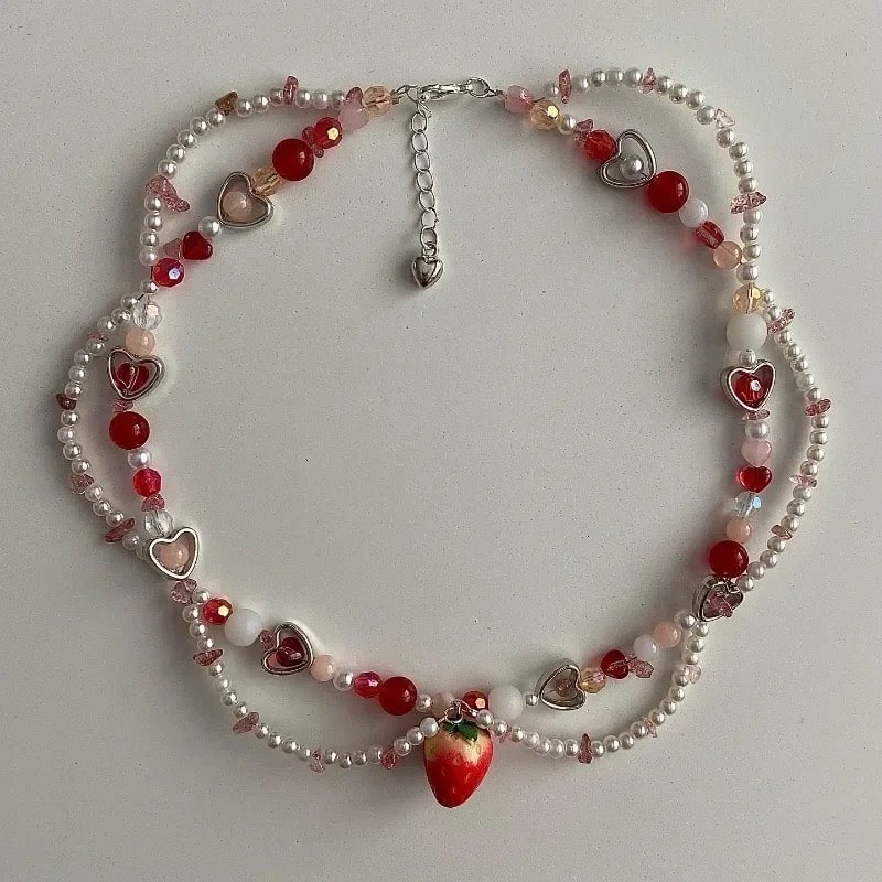 Strawberry Necklace