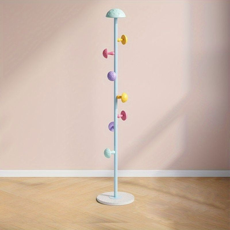 Mushroom Pastel Clothes Rack Blue