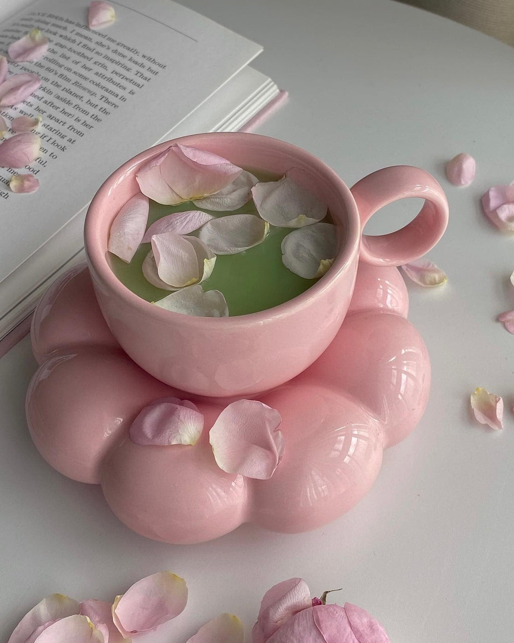 Pink Bubble Mug Set