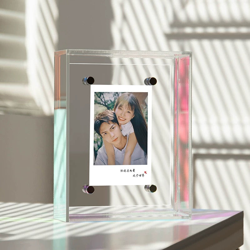 Transparent Acrylic Photo Frame Clear