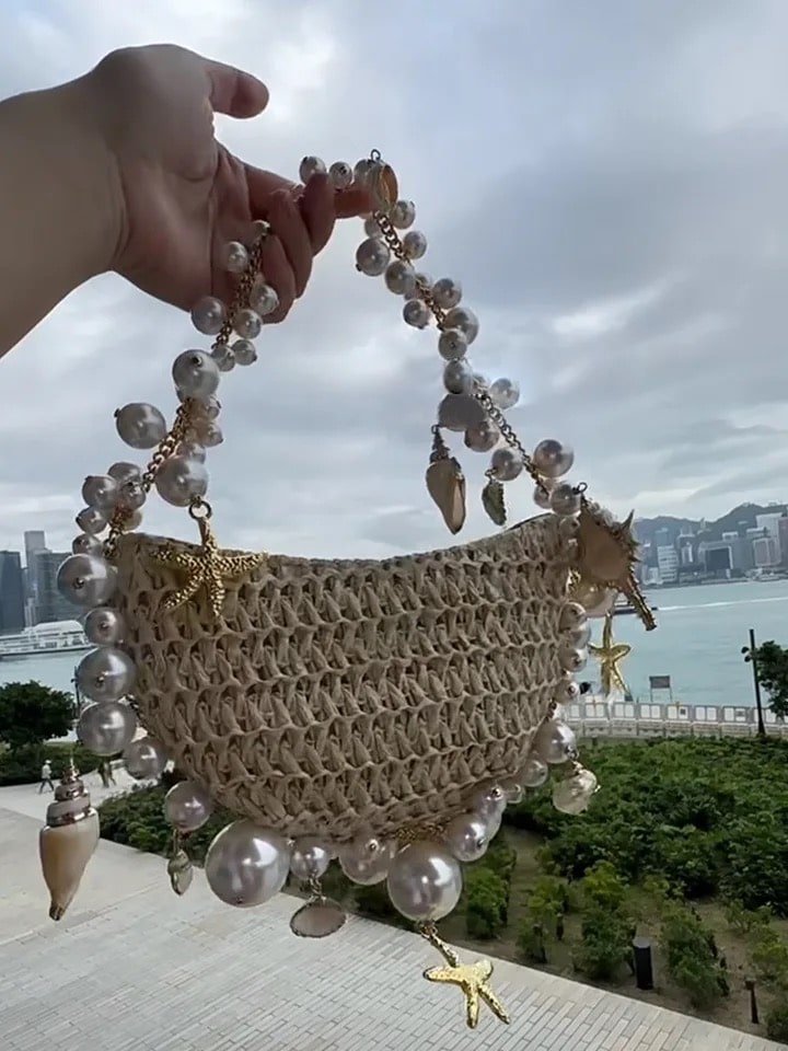 Boho Pearl Bag