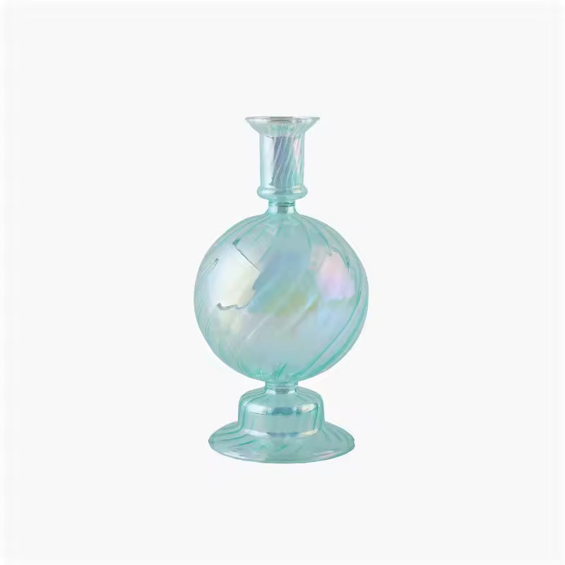 Groovy Glass Taper Candle Holders B