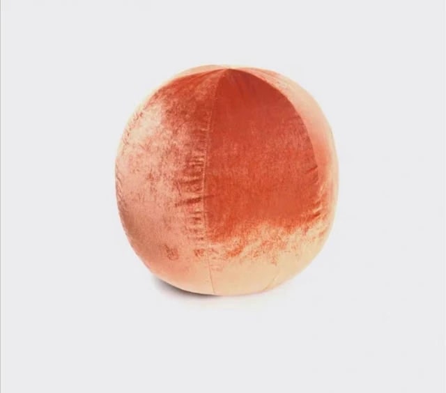Furry Ball Plush Red 35 cm (13.7 in)
