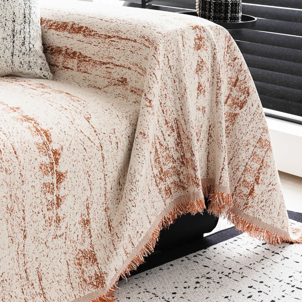 Modern Chenille Couch Cover for Protection & Style