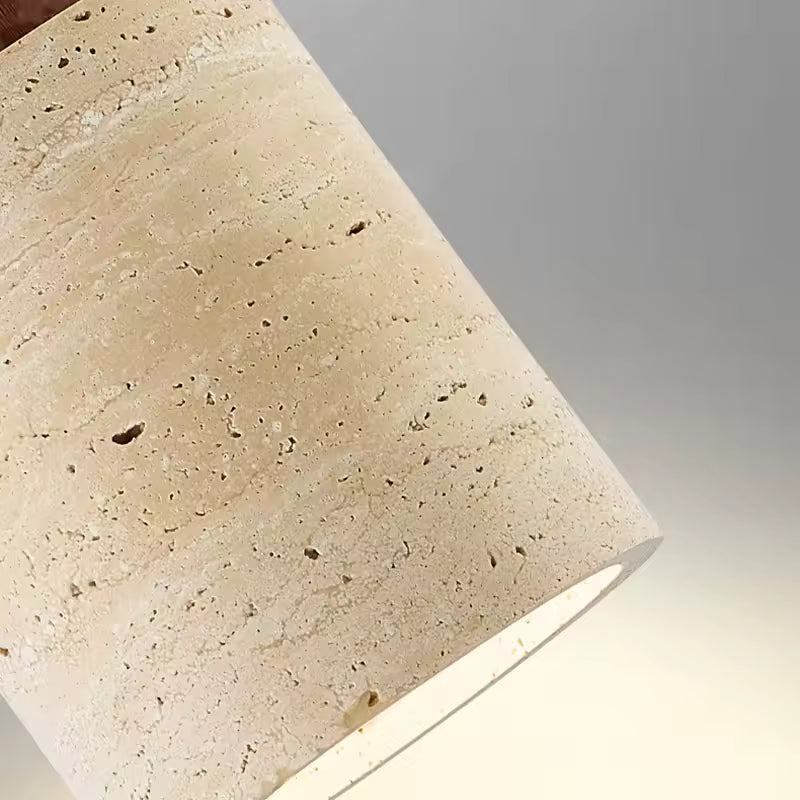 Japandi Textured Pendant Light