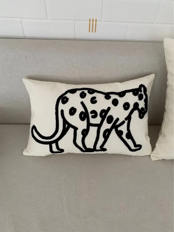 Cushion Cover Tiger Print 2