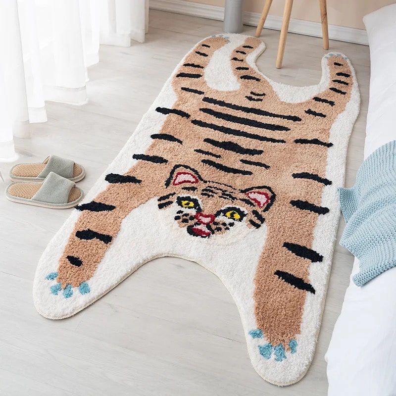 Tiger Rug Brown