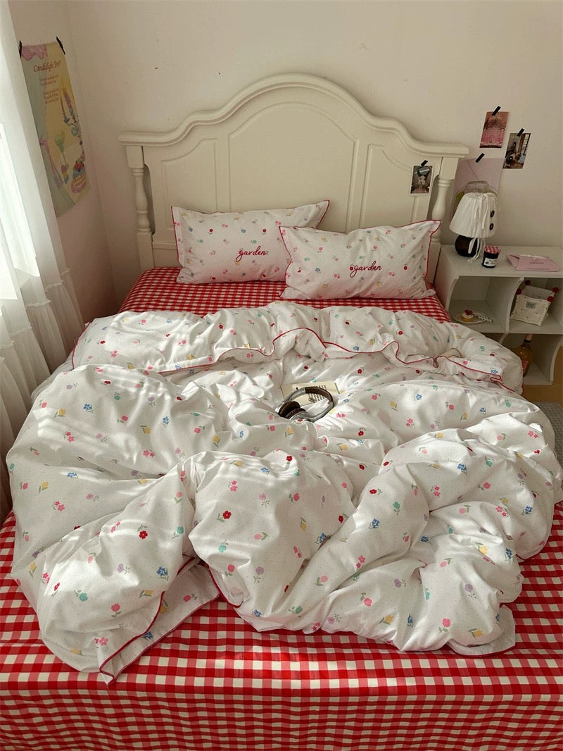 Coquette Garden Floral Bedding Set