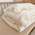 Lamb Ruffle Duvet Cover Set – Soft Cotton Muslin