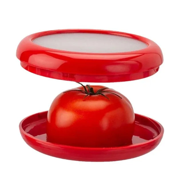 Nutrilock Reusable Fridge Food Pods Red