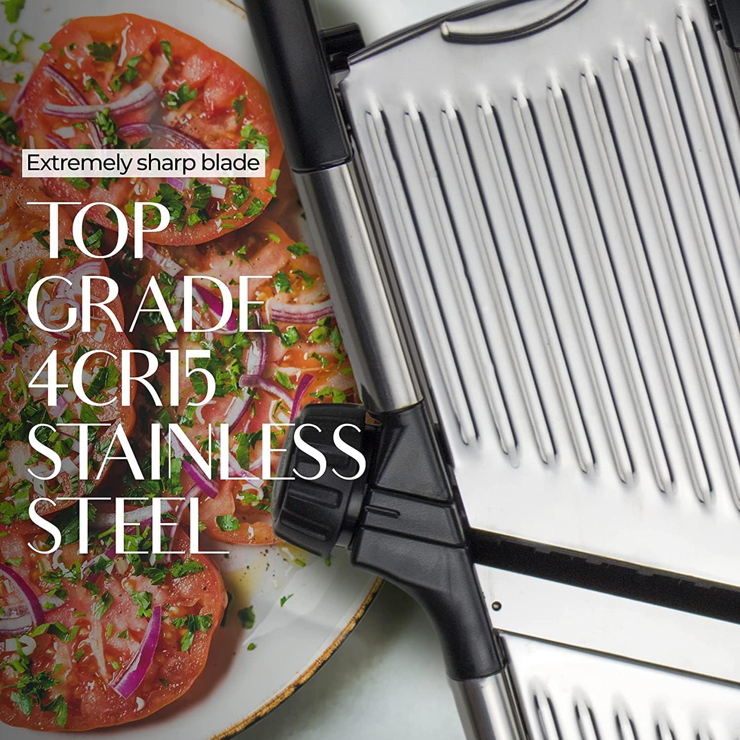 Stainless Steel Mandoline Vegetable Slicer