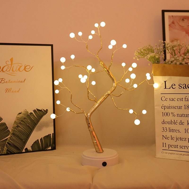 Tree of Light Lamp Pearl